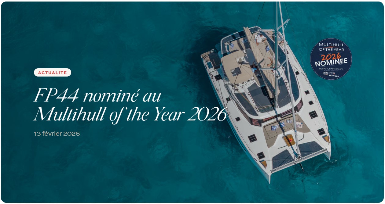The FP 44 catamaran nominated Multihull of the Year 2026