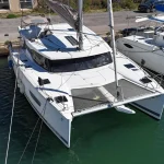 Used Fountaine Pajot Lucia 40 catamaran for sale by your Canet Boat Plaisance dealer in the Mediterranean
