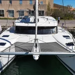 Used Fountaine Pajot Lucia 40 catamaran for sale by your Canet Boat Plaisance dealer in the Mediterranean